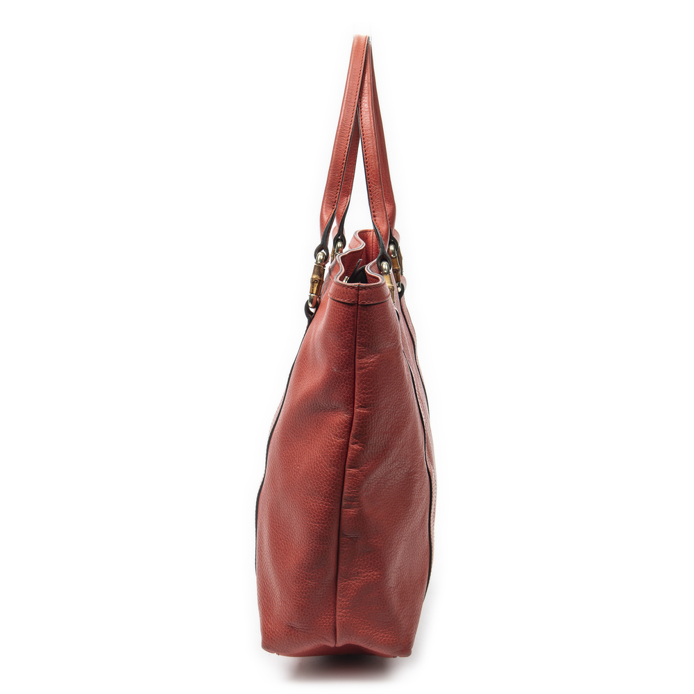 Gucci Vertical Bamboo Bar Shopper - Picture 3 of 10